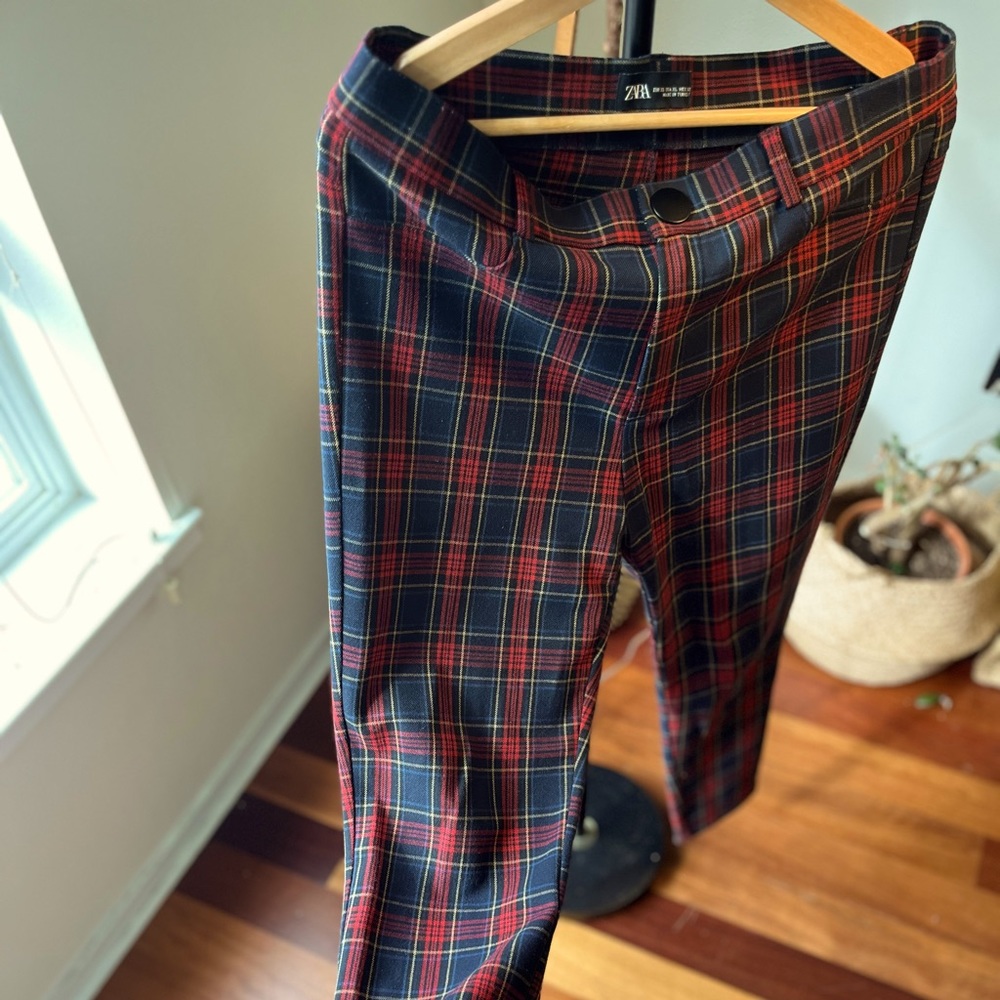 Gingham pants